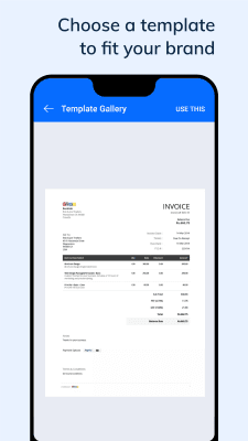 Скриншот приложения Zoho Invoice and Time Tracker - №3