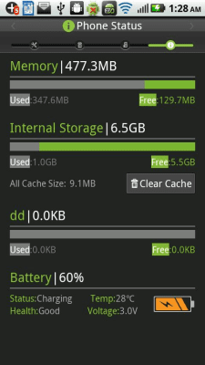 Скриншот приложения EZ Droid - №4
