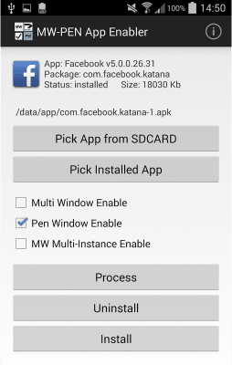 Скриншот приложения MW-Pen App Enabler - №2