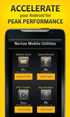 Скриншот приложения Norton Utilities & Task Killer - №1