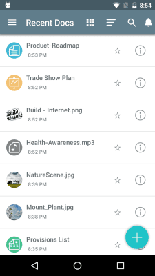 Скриншот приложения Document Management -Zoho Docs - №3