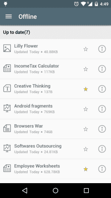 Скриншот приложения Document Management -Zoho Docs - №4