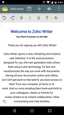 Скриншот приложения Document Management -Zoho Docs - №6