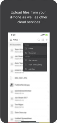 Скриншот приложения Zoho Docs - №3