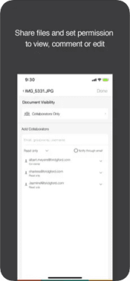 Скриншот приложения Zoho Docs - №4