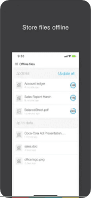 Скриншот приложения Zoho Docs - №5