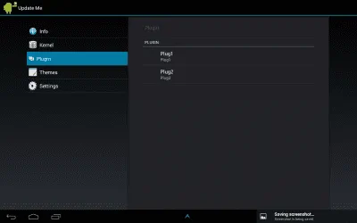 Скриншот приложения Update me - №3
