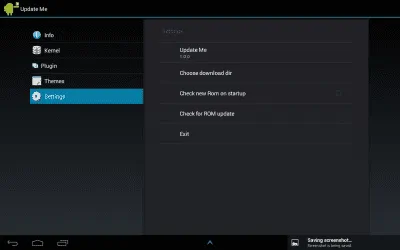Скриншот приложения Update me - №5