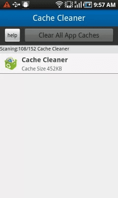 Скриншот приложения App Cache Cleaner - №4