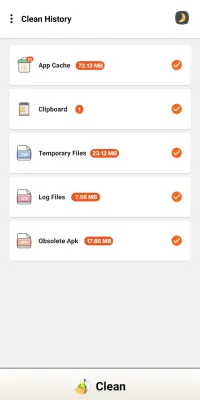 Скриншот приложения Легкая очистка истории - №6