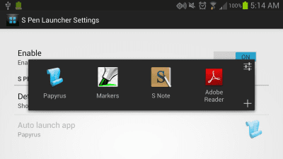 Скриншот приложения S Pen Launcher - №2