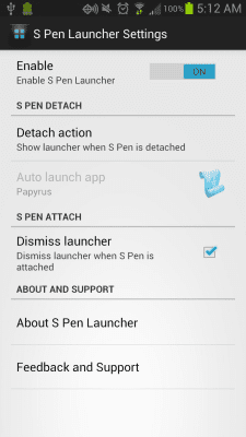 Скриншот приложения S Pen Launcher - №3
