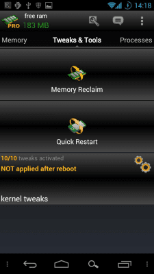 Скриншот приложения AutoKiller Memory Optimizer - №3