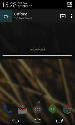 Скриншот приложения Caffeine - №3