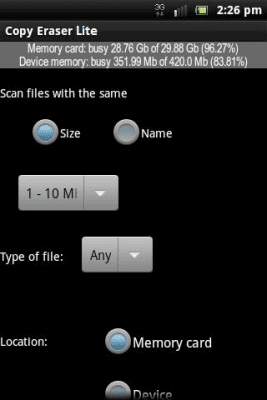 Скриншот приложения Copy Eraser Lite - №3