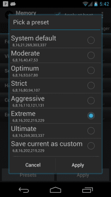 Скриншот приложения Memory Manager - №5