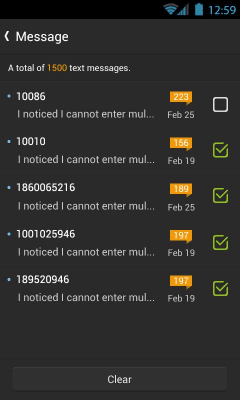 Скриншот приложения Erase History.GO - №3