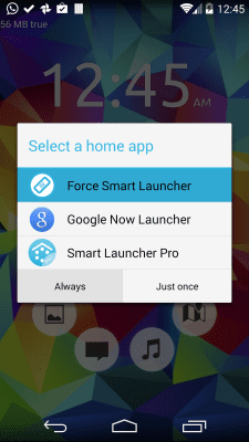 Скриншот приложения Default choice fixer for Smart Launcher - №2
