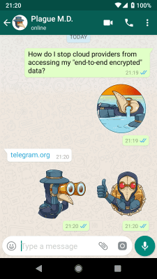 Скриншот приложения Stickers for WA - Halloween - №6