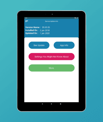 Скриншот приложения Fix Play Services Update Info - №4