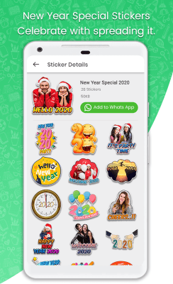 Скриншот приложения Stickers forWhatsApp - Sticker Maker - №2