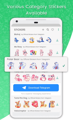 Скриншот приложения Stickers forWhatsApp - Sticker Maker - №6