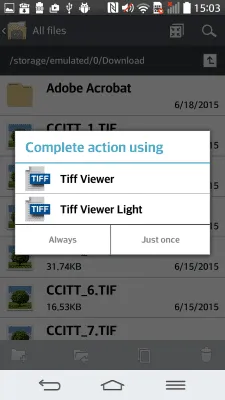 Скриншот приложения Tiff Viewer Light - №1