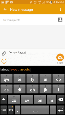 Скриншот приложения Smart Keyboard Trial - №4