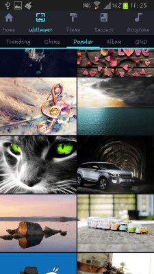 Скриншот приложения KittyPlay Wallpapers Ringtones - №8