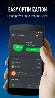 Скриншот приложения GO Battery Saver & Widget - №1