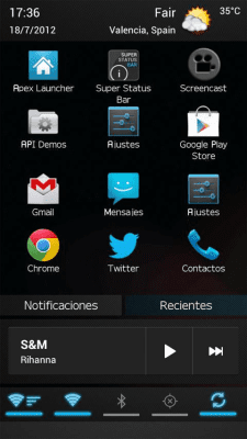 Скриншот приложения Super Status Bar - №3
