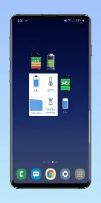 Скриншот приложения Battery Widget - №2