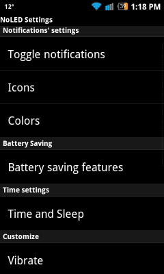 Скриншот приложения NoLED - №6