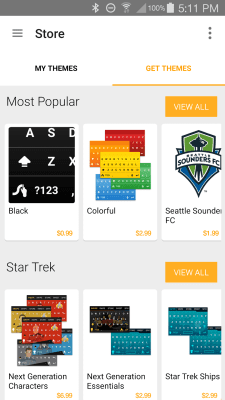 Скриншот приложения Swype Keyboard Trial - №4