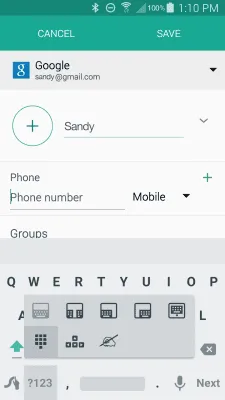 Скриншот приложения Swype Keyboard Trial - №5