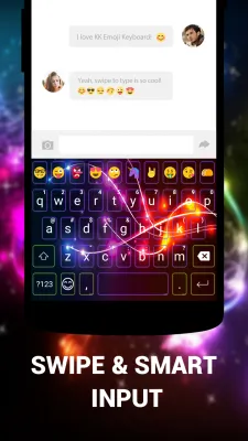 Скриншот приложения Emoji Keyboard - Emoticons(KK) - №5