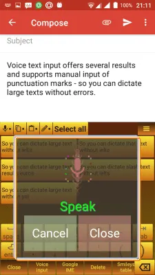 Скриншот приложения Jbak keyboard - №4