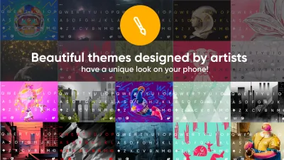 Скриншот приложения Fleksy клавиатура — бесплатно - №5
