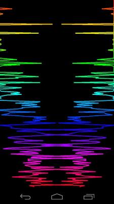 Скриншот приложения Светомузыка Lite - №4