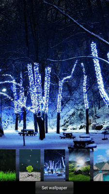 Скриншот приложения Galaxy rainy lockscreen - №5