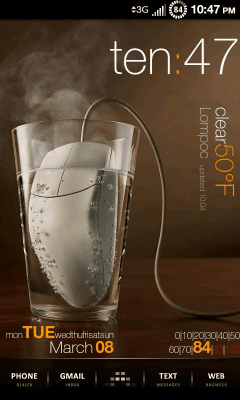 Скриншот приложения Minimalistic Text: Widgets - №5