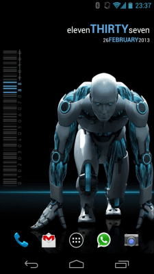 Скриншот приложения Minimalistic Text: Widgets - №6