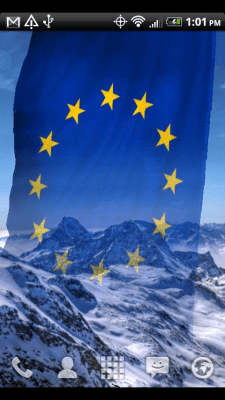 Скриншот приложения EU Flags Free Live Wallpaper - №2