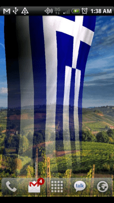 Скриншот приложения EU Flags Free Live Wallpaper - №4