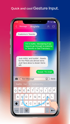 Скриншот приложения Emoji Keyboard - CrazyCorn - №4