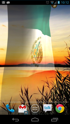 Скриншот приложения NA Flags Free Live Wallpaper - №3