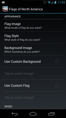 Скриншот приложения NA Flags Free Live Wallpaper - №5