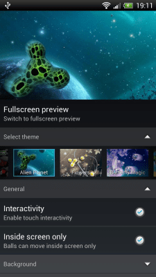 Скриншот приложения Живые Шары Free - №6