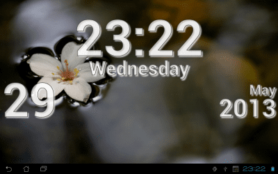Скриншот приложения DIGI Clock Live Wallpaper - №16
