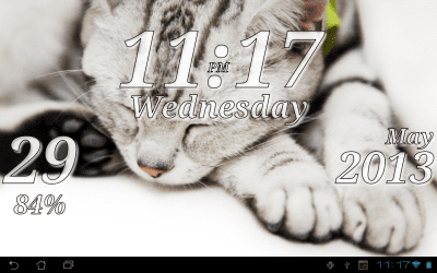 Скриншот приложения DIGI Clock Live Wallpaper - №18